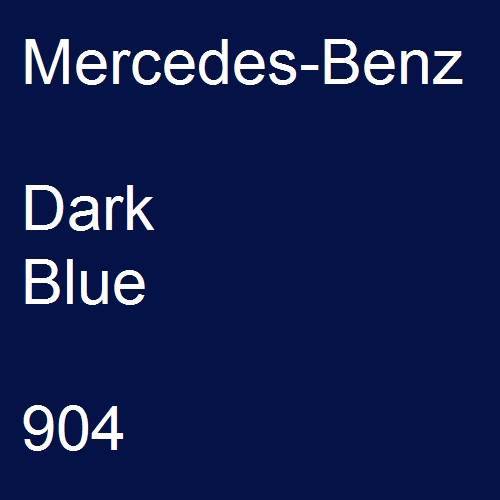 Mercedes-Benz, Dark Blue, 904.